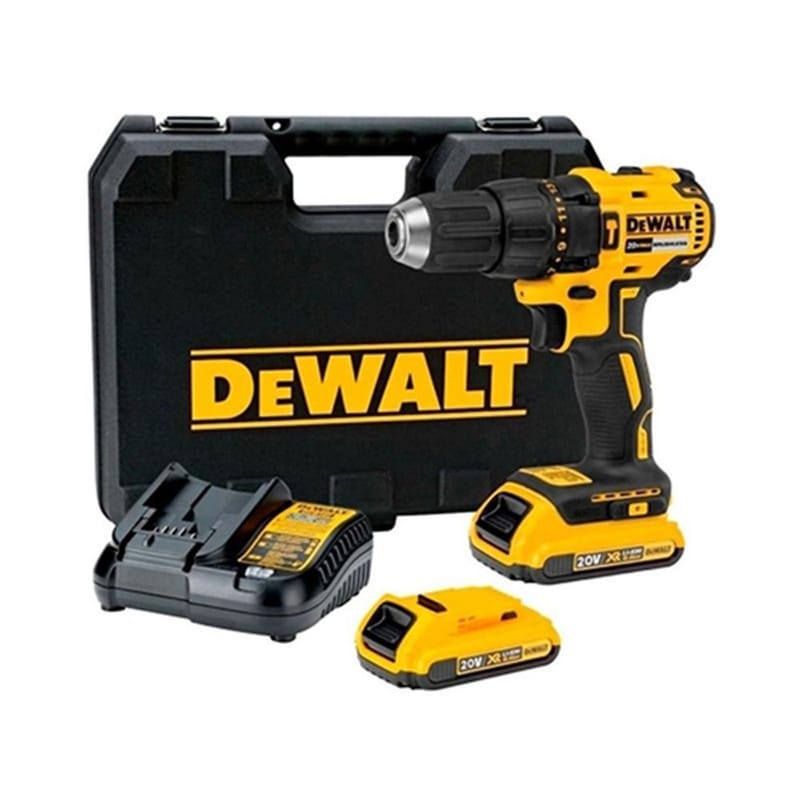 Taladro Inalámbrico Percutor DEWALT DCD7781D2-AR c/ Maletín y Baterías